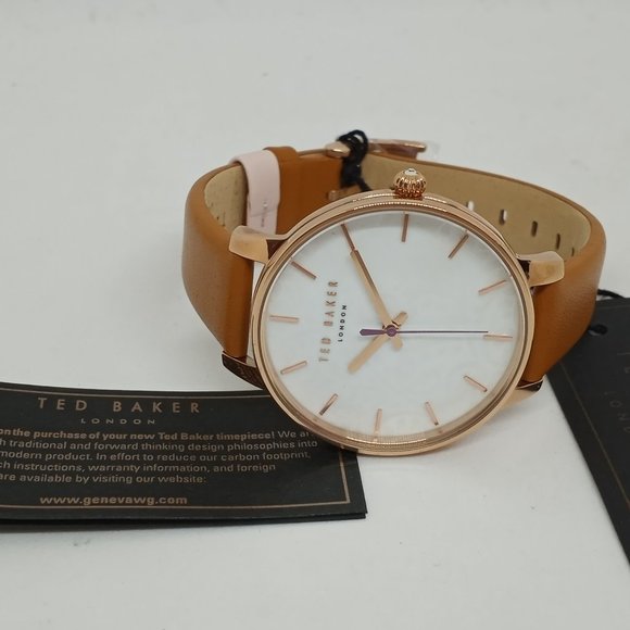 Ted Baker TE50013007 Women's 40mm Rose Gold S/Steel MOP Dial Watch - NWT - Picture 4 of 10